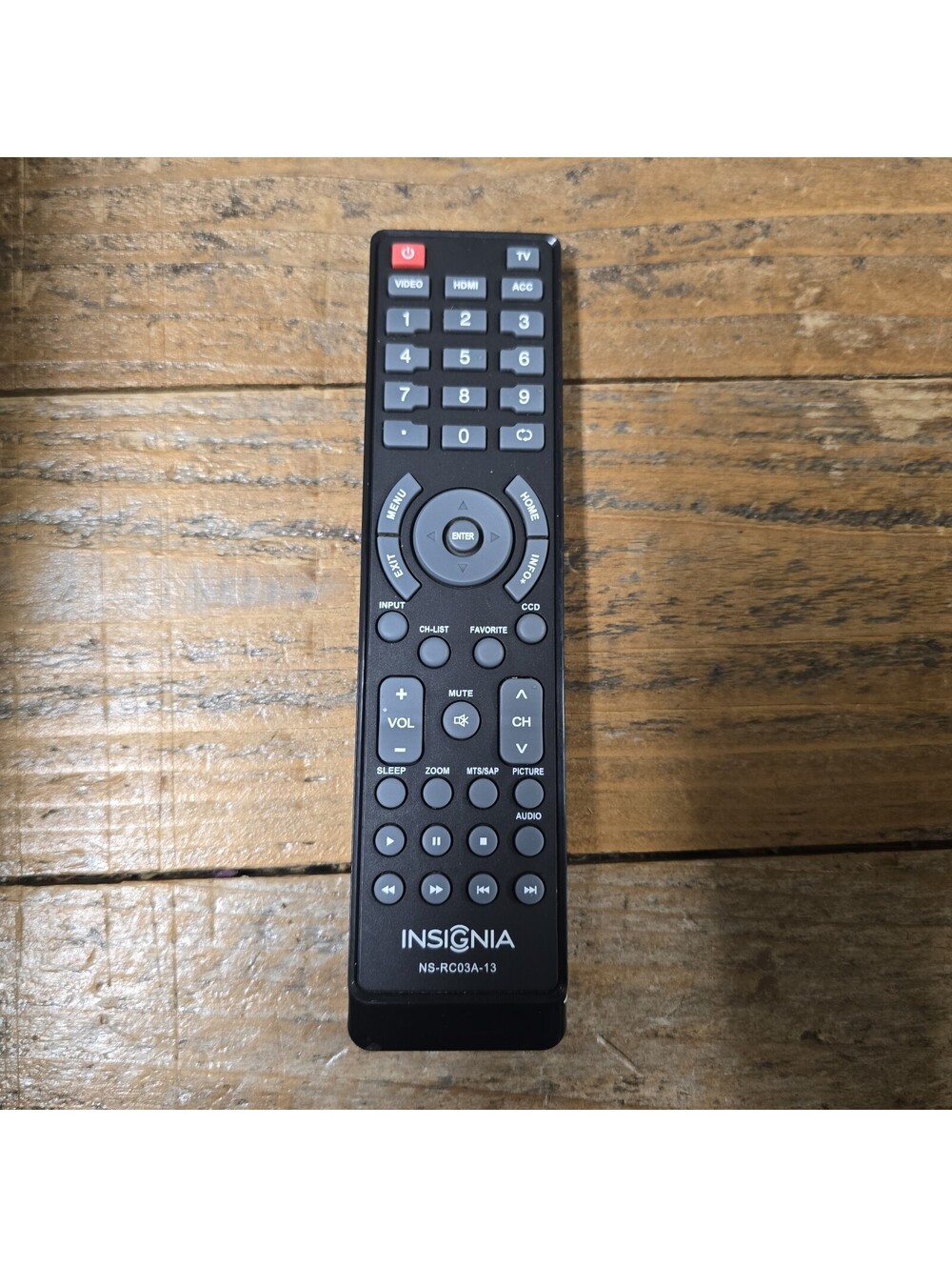 Insignia NS-RC03A-13 INSIGNIA TV Remote Control